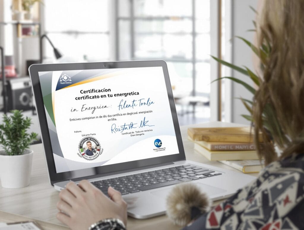 certificación energética