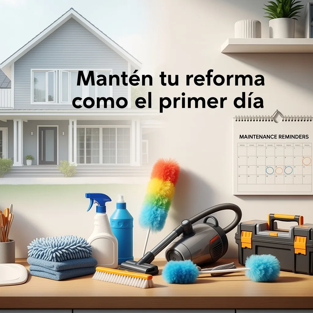 mantener tu reforma como el primer día