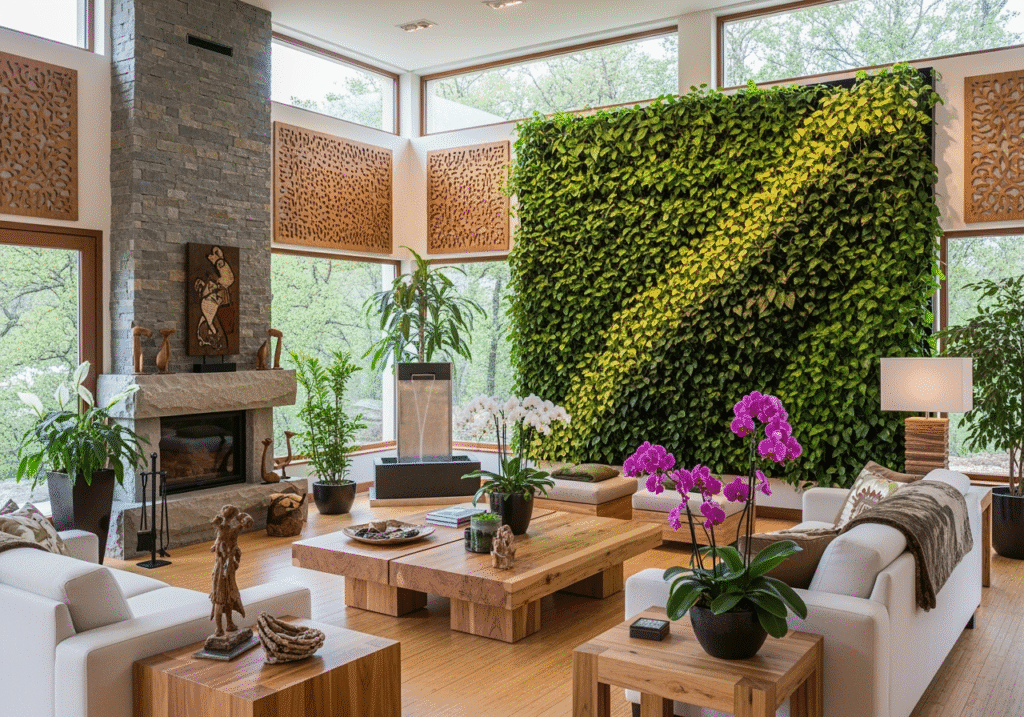 diseño biofílico en el hogar